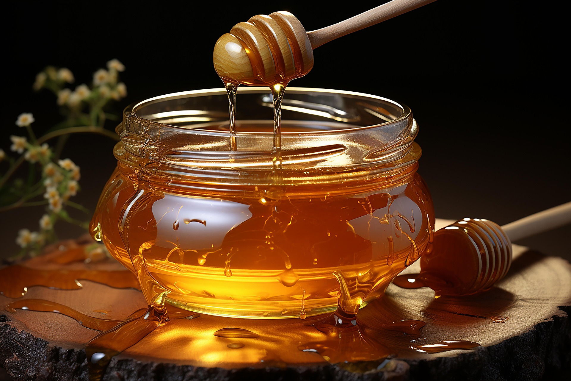 Jar of pure Queensland honey